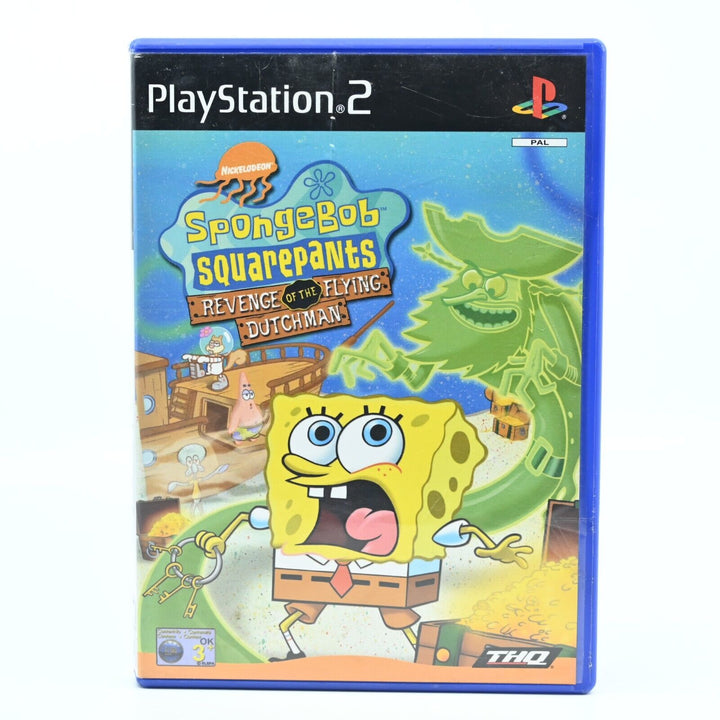 Spongebob SquarePants Revenge of the Flying Dutchman Sony Playstation 2 PS2 Game