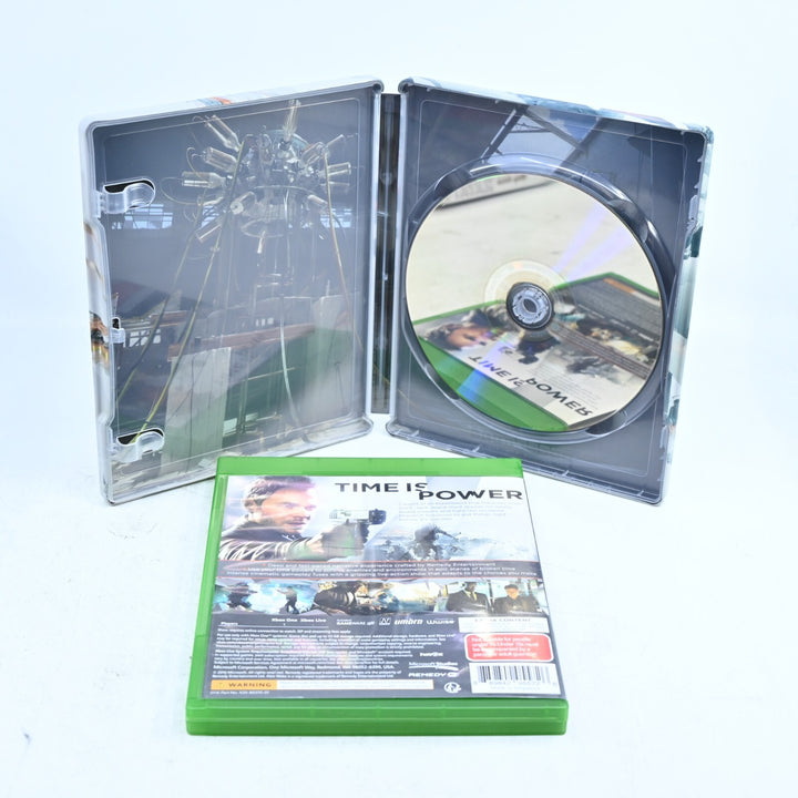 Quantum Break Steelbook Edition with Game Disc - Xbox One Game - PAL