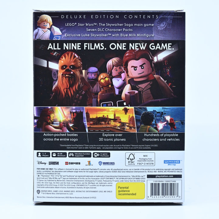 LEGO Star Wars: The Skywalker Saga - Deluxe Edition + MINIFIG - PS5 Game