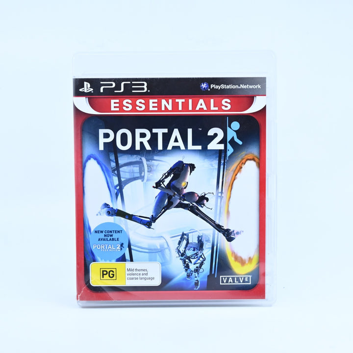 Portal 2 - Sony Playstation 3 / PS3 Game + Manual - FREE POST!