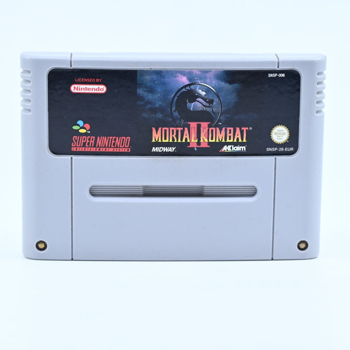 Mortal Kombat II - Super Nintendo / SNES Game - PAL - FREE POST!