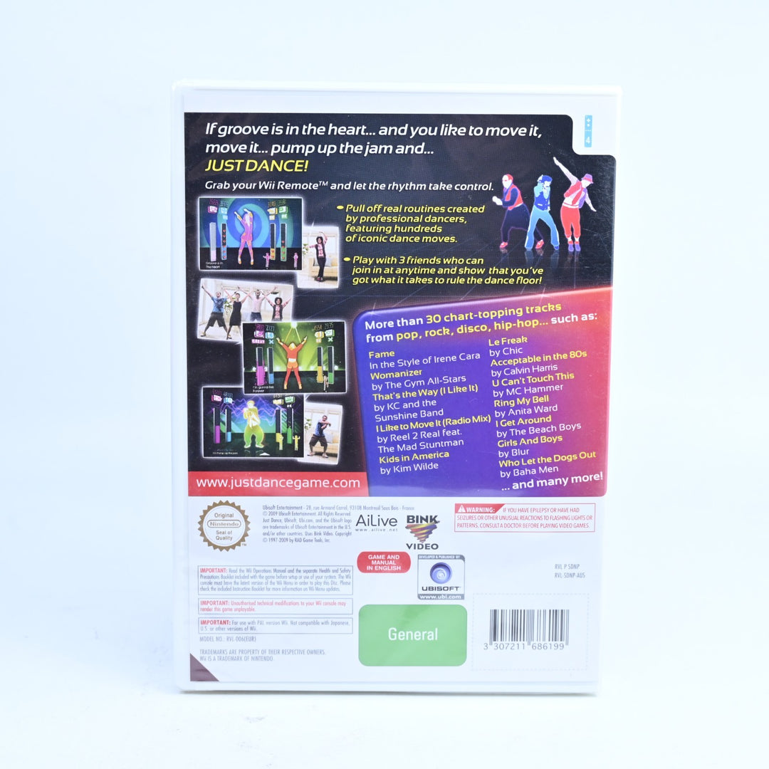 SEALED! Just Dance - Nintendo Wii Game + Manual - PAL - FREE POST!