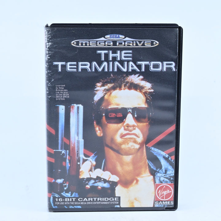 The Terminator - Sega Mega Drive Game + Manual - PAL - FREE POST!