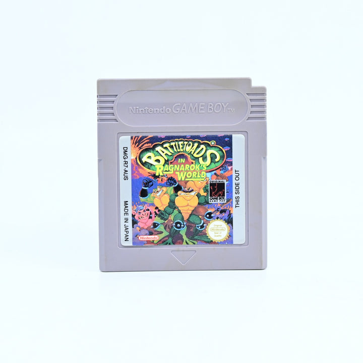 Battletoads in Ragnarok's World - Nintendo Gameboy Game - PAL - FREE POST!
