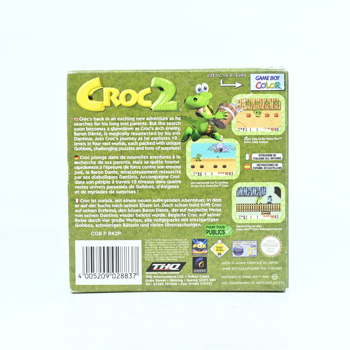 Croc 2 - Nintendo Gameboy Color / GBC Boxed Game - PAL - FREE POST!