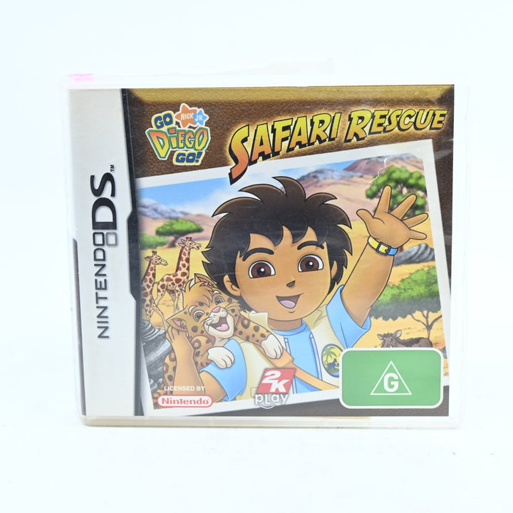 Go Diego Go: Safari Rescue DS - Nintendo DS Game + Manual - PAL - FREE POST!