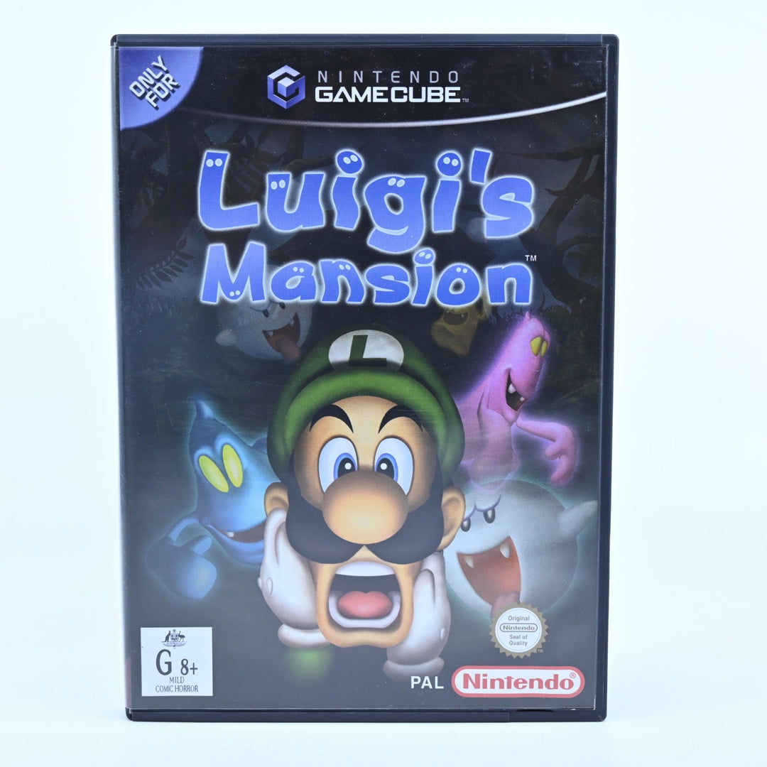 Luigi's Mansion - Nintendo Gamecube Game + Manual - PAL - FREE POST!