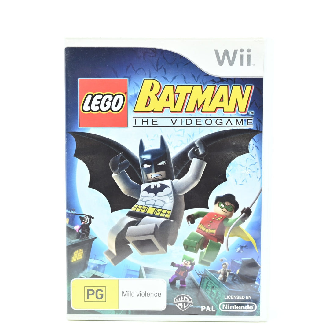 Lego Batman The Videogame - Nintendo Wii Game + Manual - PAL - FREE POST!