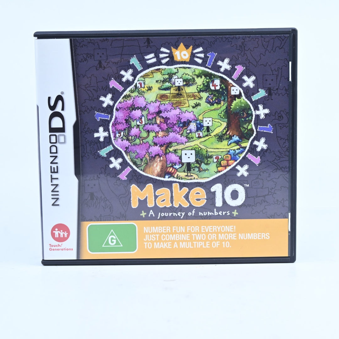Make 10: A Journey of Numbers - Nintendo DS Game - PAL + Manual - FREE POST!