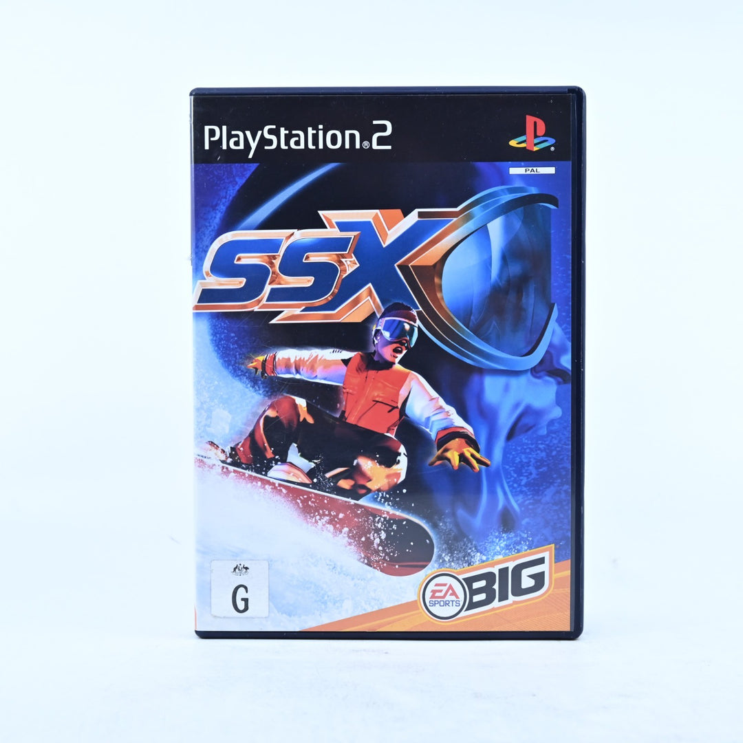 SSX - Sony Playstation 2 / PS2 Game + Manual - PAL - MINT DISC!