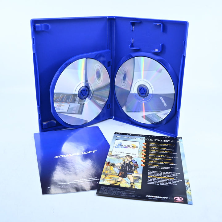 Final Fantasy X - Sony Playstation 2 / PS2 Game + Manual + DVD - PAL