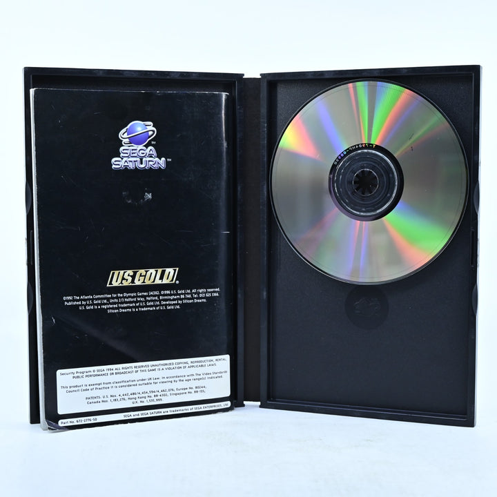Olympic Soccer - Sega Saturn Game + Manual - PAL - MINT DISC!
