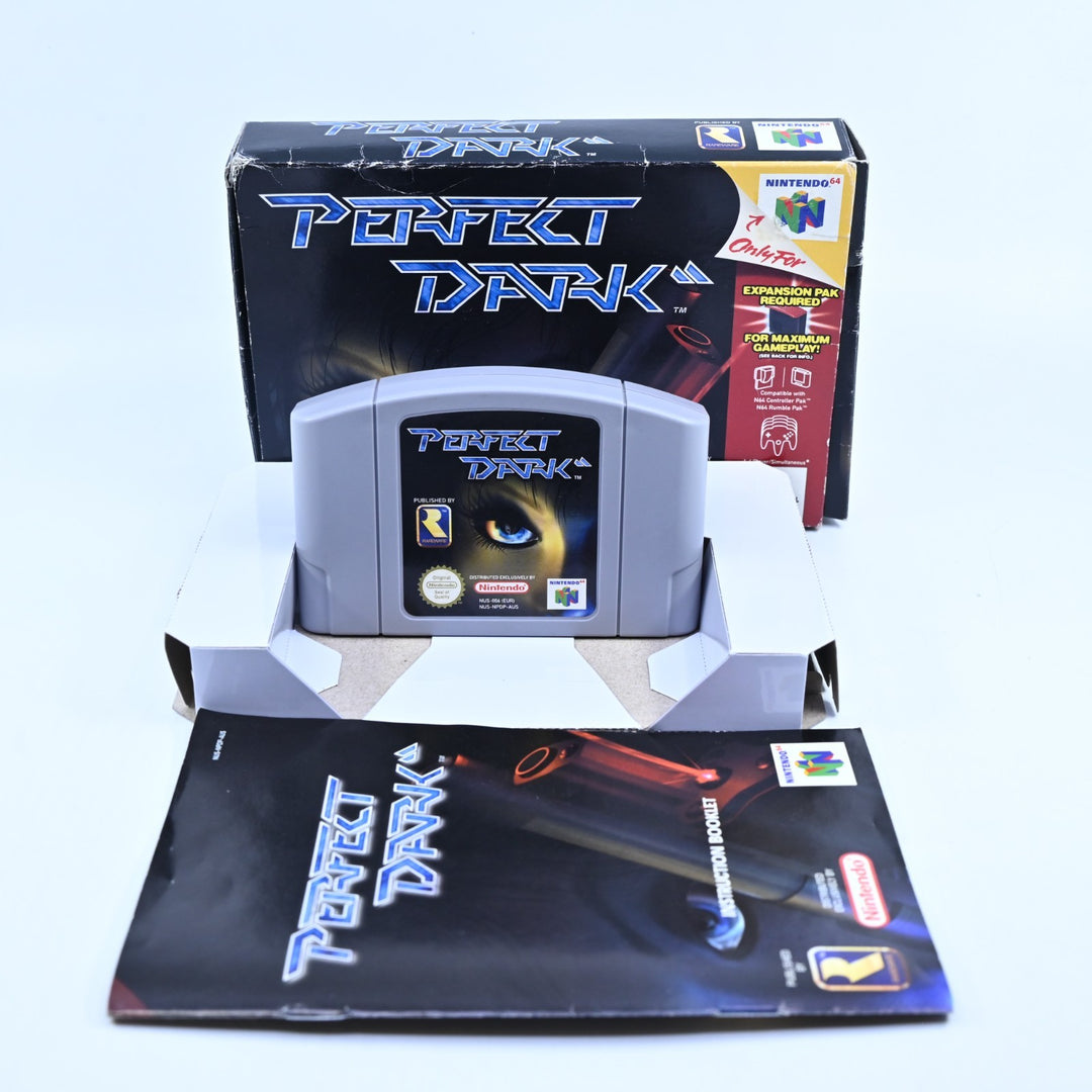 Perfect Dark - N64 / Nintendo 64 Boxed Game - PAL - FREE POST!