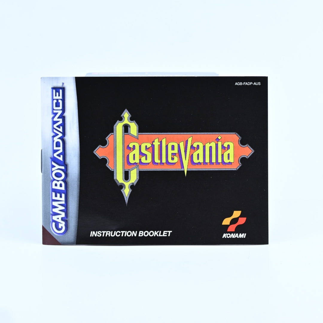 Castlevania - Nintendo Gameboy Advance / GBA Boxed Game - PAL - FREE POST!
