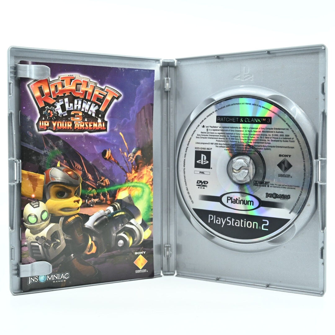 Ratchet & Clank 3: Up Your Arsenal - Sony Playstation 2 / PS2 Game - AUS PAL!
