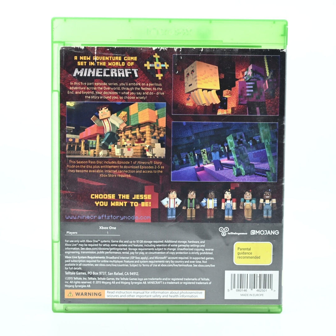 Minecraft Story: A Telltale Games Series - Xbox One Game - PAL - FREE POST!