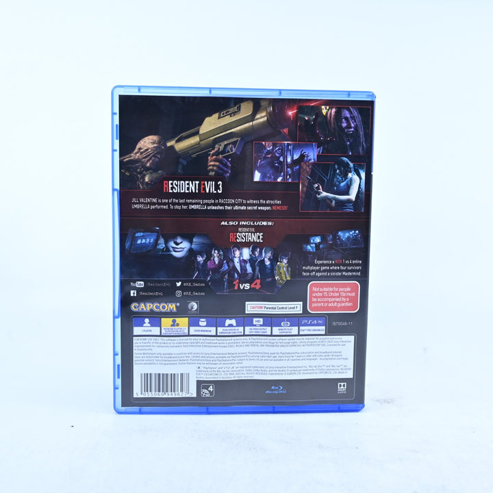 Resident Evil 3 - Sony Playstation 4 / PS4 Game - MINT DISC!