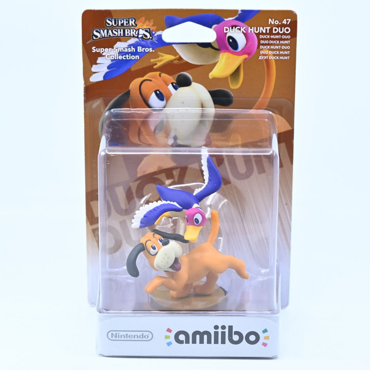 SEALED! Duck Hunt Duo Amiibo No. 47 - Super Smash Bros. - Toy - FREE POST!