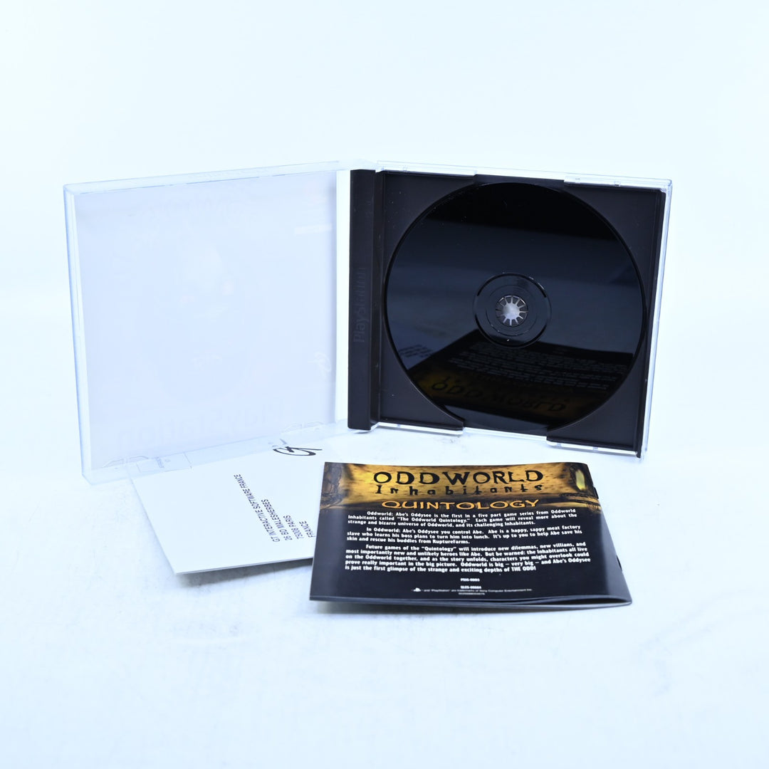 Oddworld: Abe's Oddysee - Sony Playstation 1 / PS1 Game + Manual - PAL
