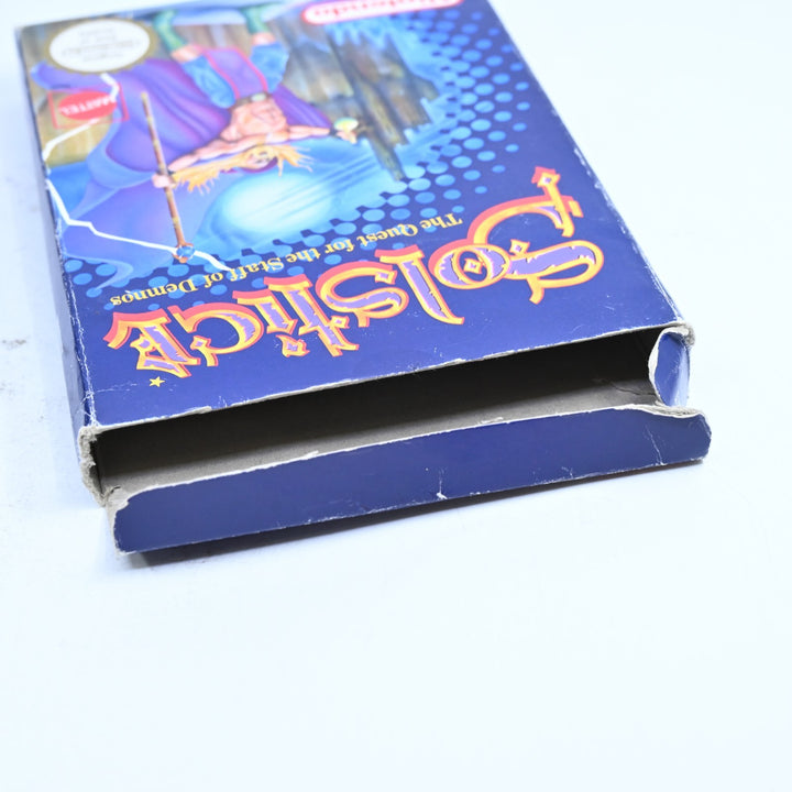 Solstice: The Quest for the Staff of Demnos - NES Boxed Game - PAL - FREE POST!