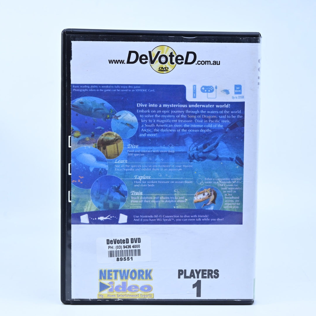 Endless Ocean 2: Adventures of the Deep - Nintendo Wii Game + Manual - PAL