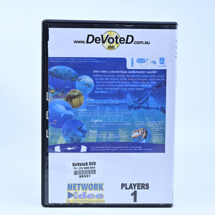 Endless Ocean 2: Adventures of the Deep - Nintendo Wii Game + Manual - PAL