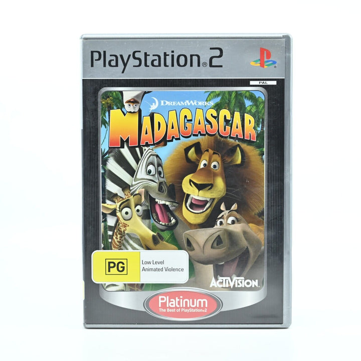 Madagascar - Sony Playstation 2 / PS2 Game + No Manual - PAL