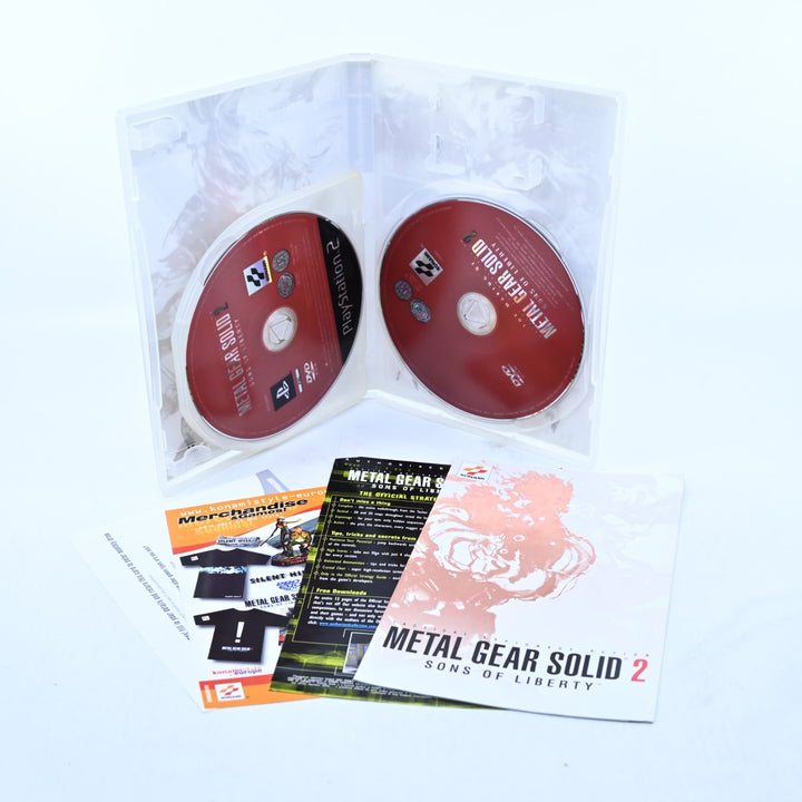 Metal Gear Solid 2: Sons of Liberty - Sony Playstation 2 / PS2 Game + Manual