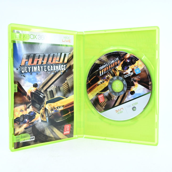 Flatout Ultimate Carnage - Xbox 360 Game + Manual - PAL - FREE POST!