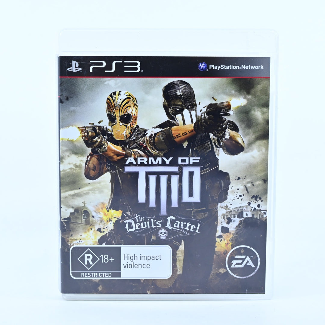 Army of Two: The Devil's Cartel - Sony Playstation 3 / PS3 Game + Manual