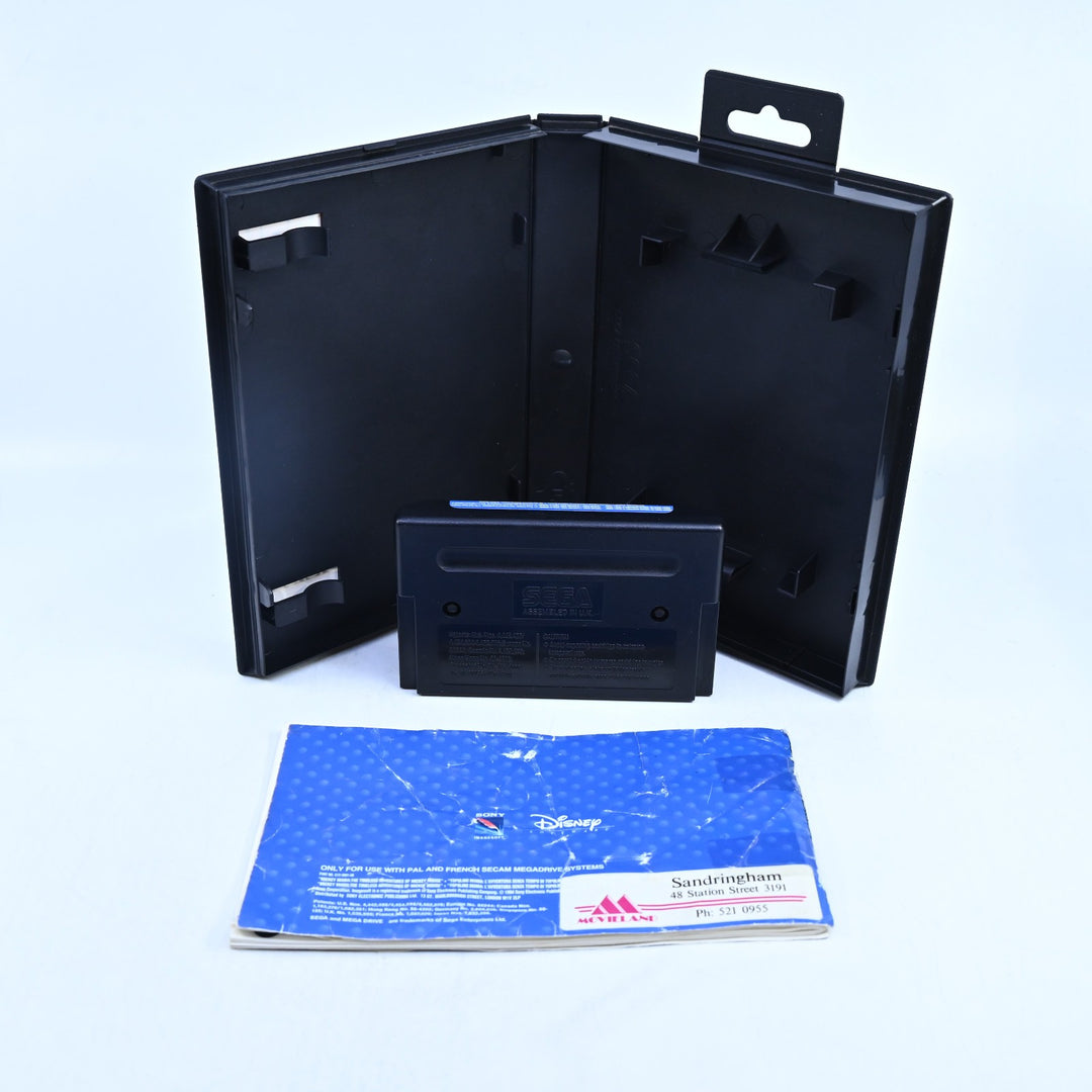Mickey Mania - Sega Mega Drive Game + Manual - PAL - Ex-Rental - FREE POST!