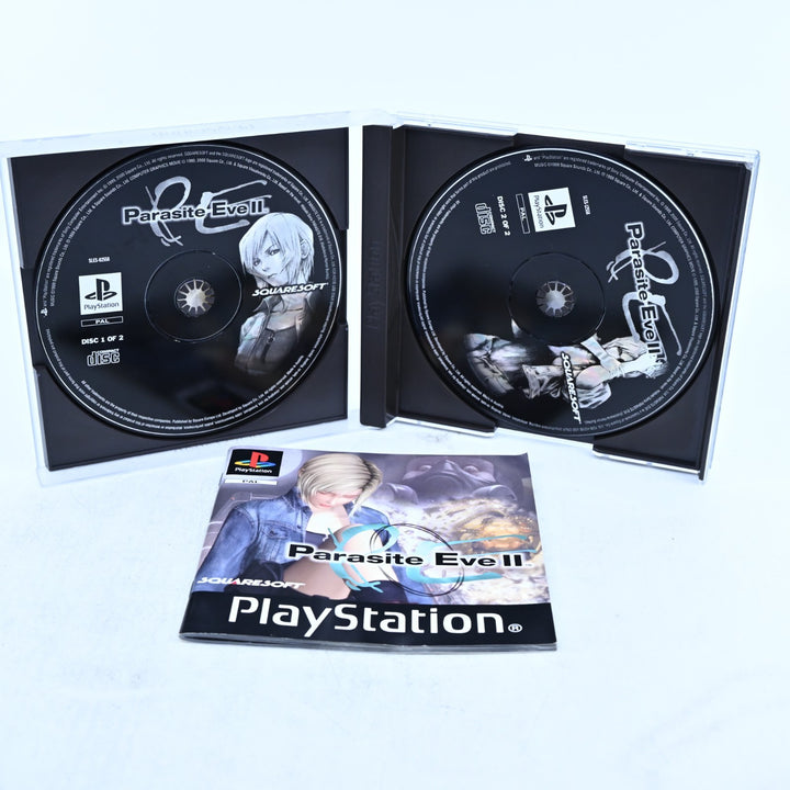 Parasite Eve II - Sony Playstation 1 / PS1 Game + Manual - PAL - MINT DISC!