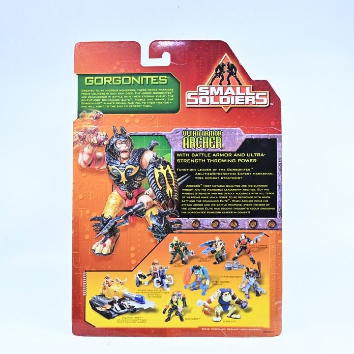 SEALED! Small Soldiers - Ultra Armor Archer Gorgonites - 1998 - Action Figure