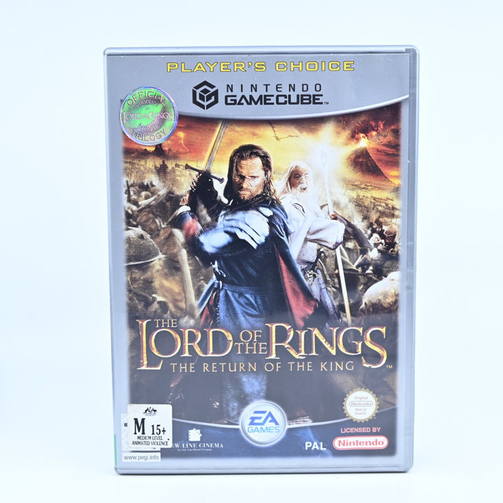 The Lord of the Rings: The Return of the King - Nintendo Gamecube Game + Manual