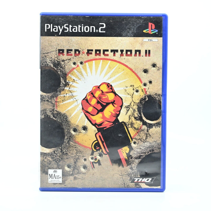 Red Faction II - Sony Playstation 2 / PS2 Game - PAL - MINT DISC!