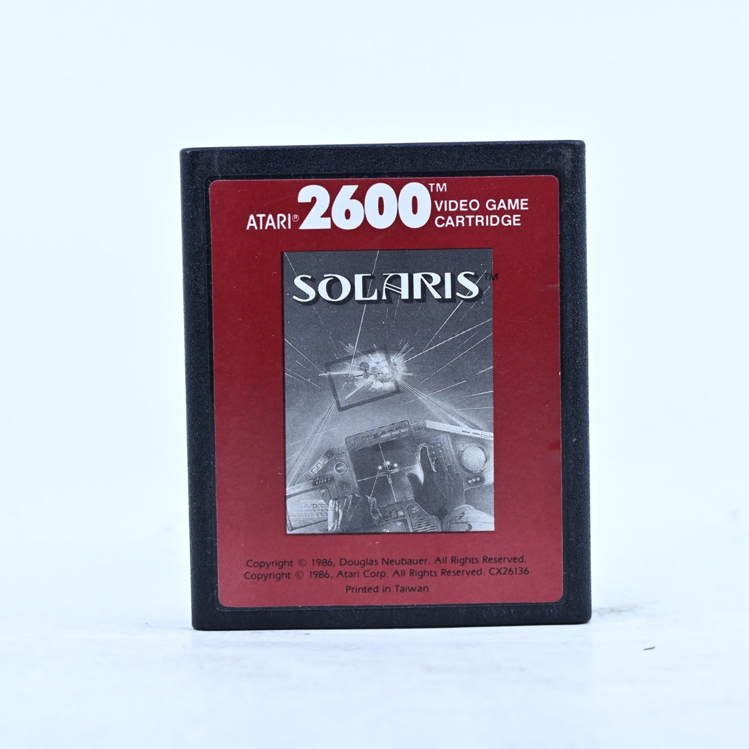 Solaris - Atari 2600 Game - PAL - FREE POST!