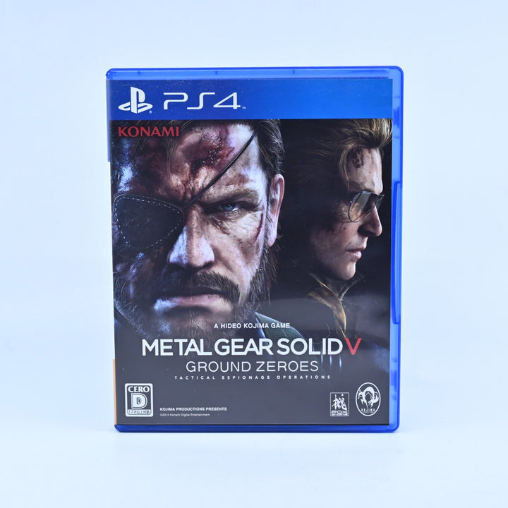 Metal Gear Solid V: Ground Zeroes  - Sony Playstation 4 / PS4 Game - NTSC-J