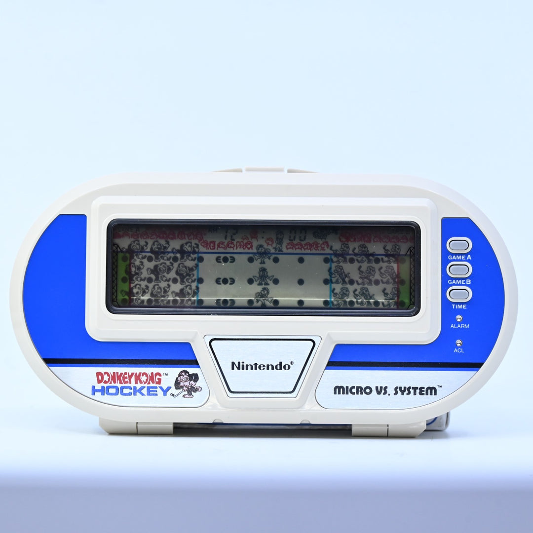 Donkey Kong Hockey - HK-303 - Micro Vs. System - Game & Watch Boxed Console