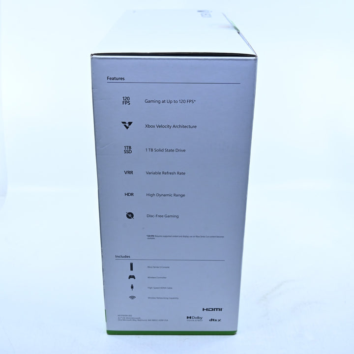 White 1TB - Xbox Series S Boxed Console - PAL - FREE POST!