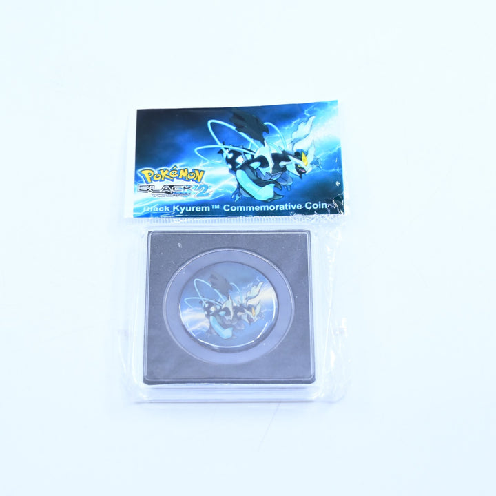 Pokemon Black 2 Black Kyurem Commemorative Coin - SEALED! - Miscellaneous