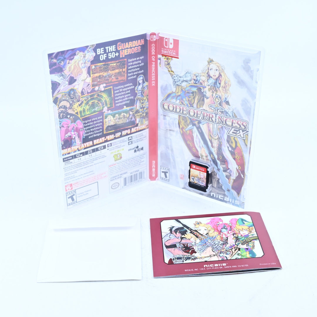 Code Of Princess  - Nintendo Switch Game - FREE POST!