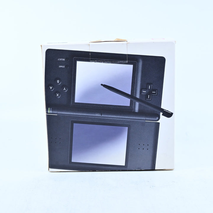 Jet Black - Nintendo DS Lite Boxed Console - USG-001(JPN) - NTSC-J - FREE POST!
