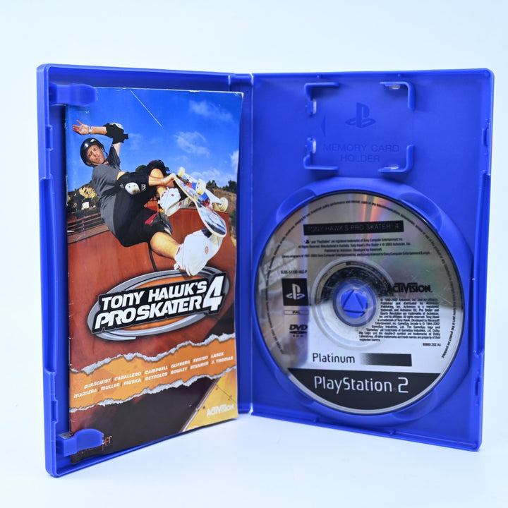 Tony Hawk's Pro Skater 4 - Sony Playstation 2 / PS2 Game + Manual - PAL