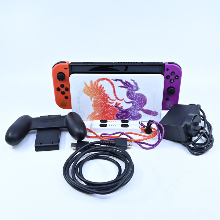 Pokemon Scarlet & Violet Edition - Nintendo Switch OLED Console - HEG-001 - PAL