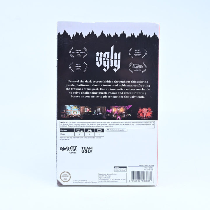 SEALED! Ugly - Nintendo Switch Game - FREE POST!