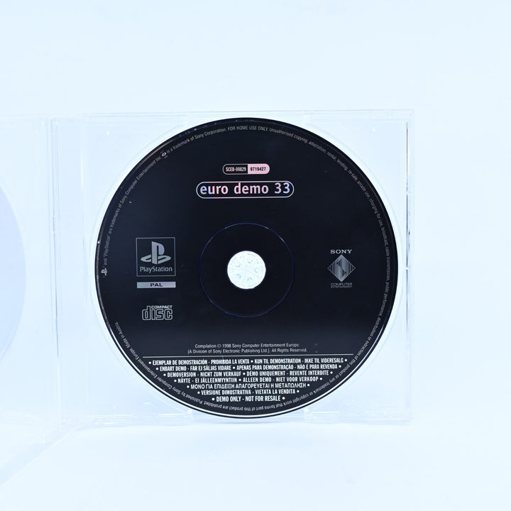 Euro Demo 33 - Demo SCED-00829 - Sony Playstation 1 Game / PS1 Game - Disc Only