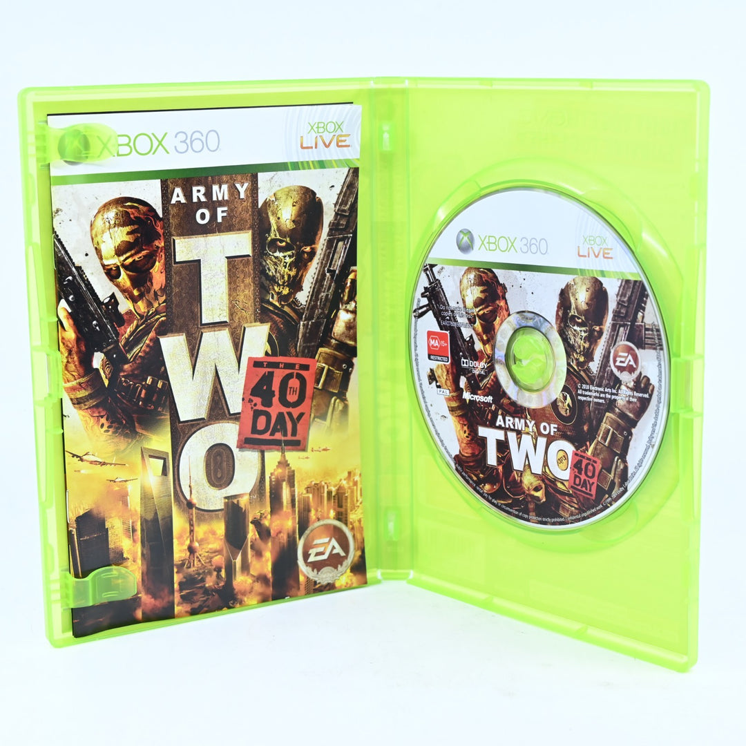 Army of Two: The 40th Day - Xbox 360 Game + Manual - PAL - MINT DISC!