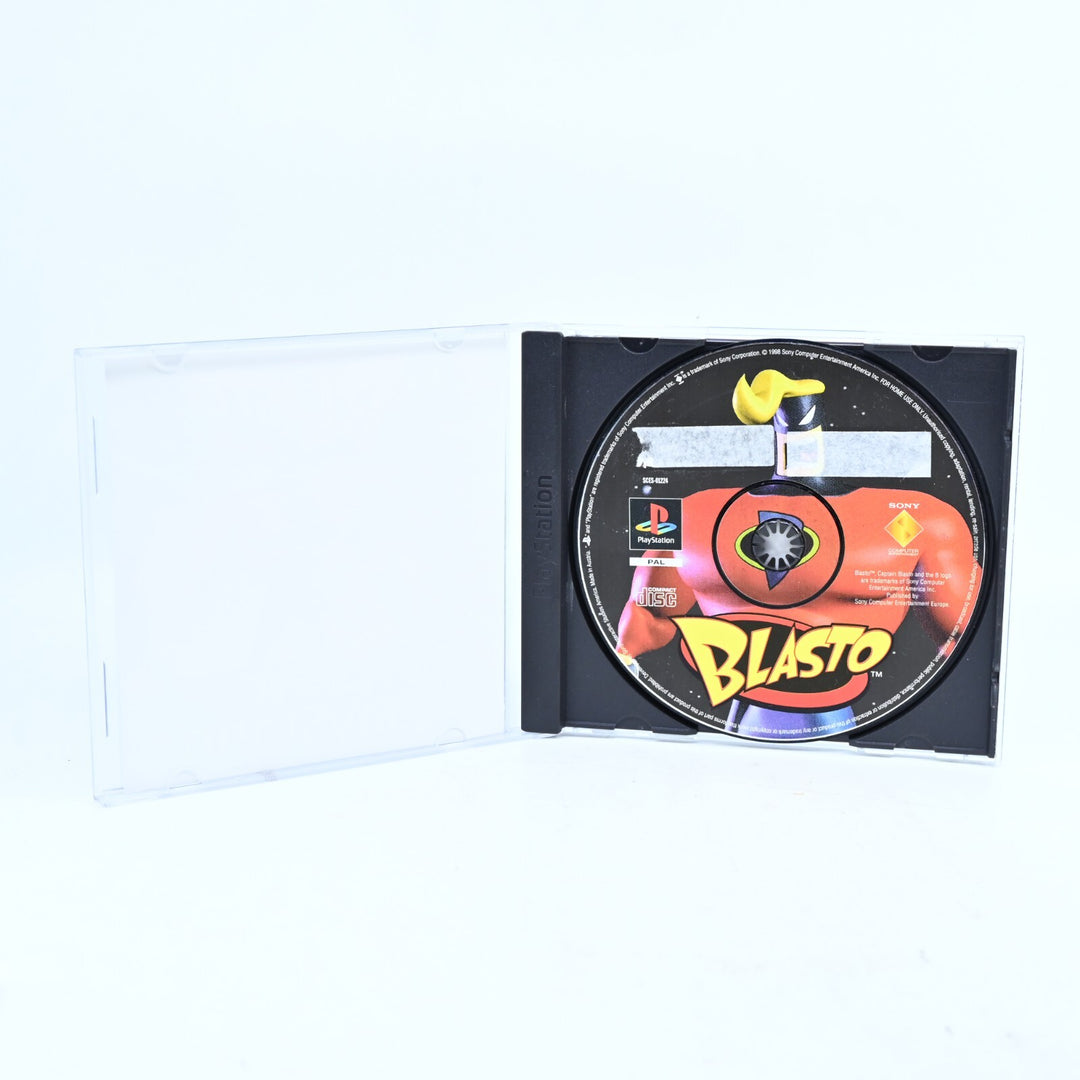 Blasto  - Sony Playstation 1 / PS1 Game - Disc Only - PAL - MINT DISC!
