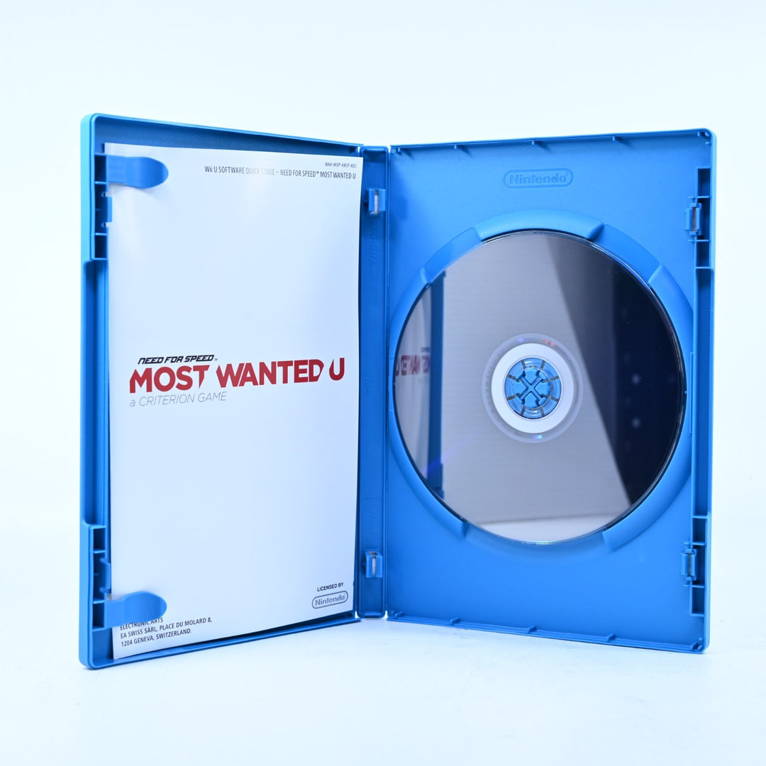 Need For Speed Most Wanted U - Nintendo Wii U Game - PAL - FREE POST!