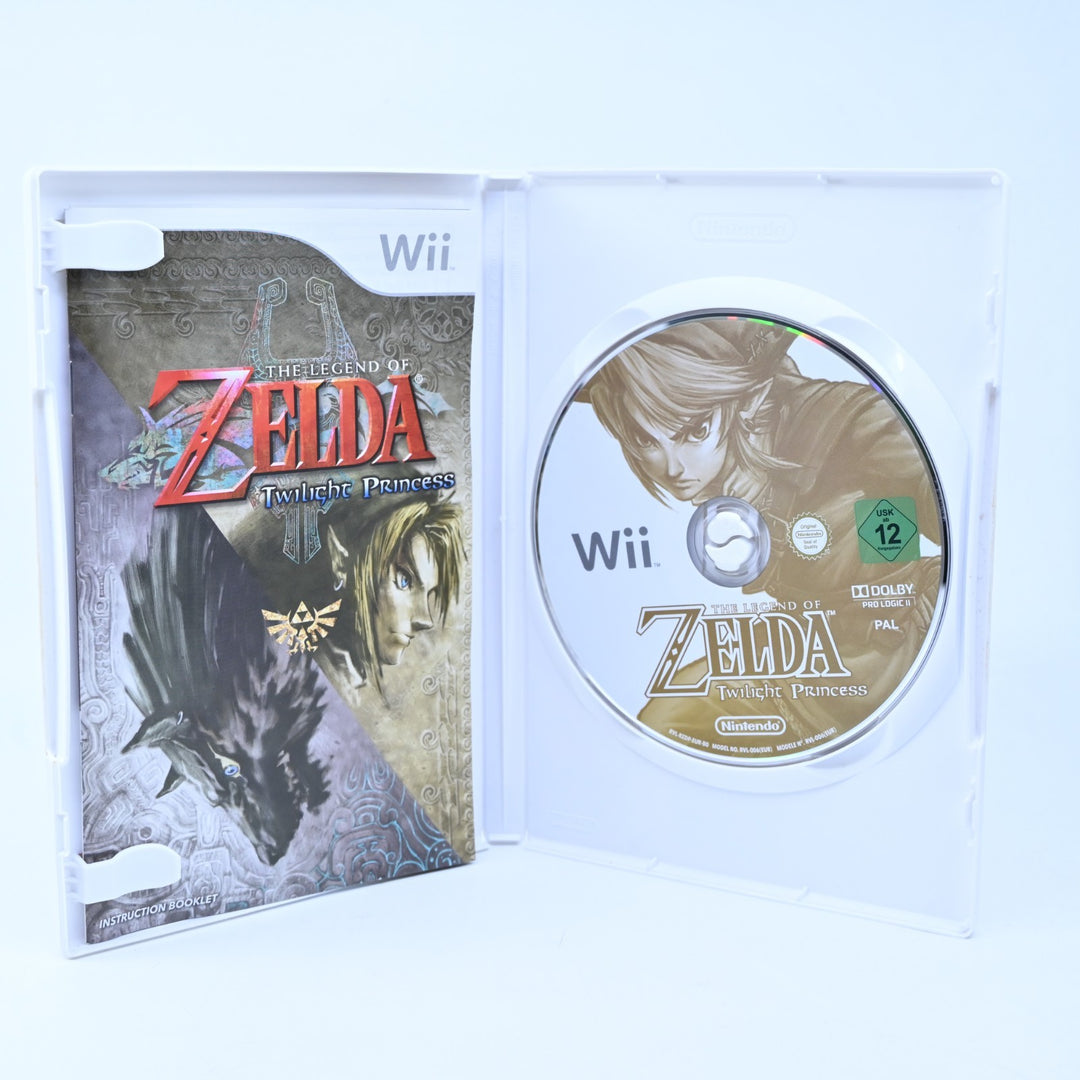 The Legend of Zelda: Twilight Princess - Nintendo Wii Game + Manual - PAL